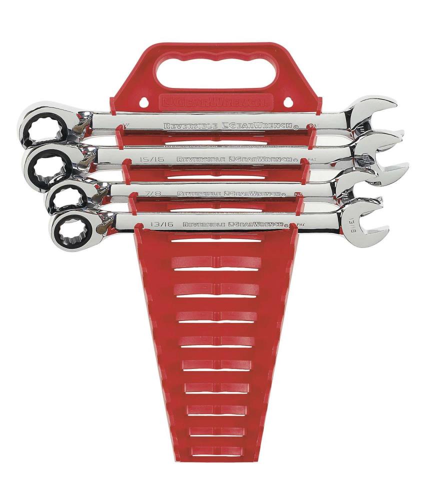 9545 4 Pc. SAE Reversible Combination Ratcheting  Completer Set