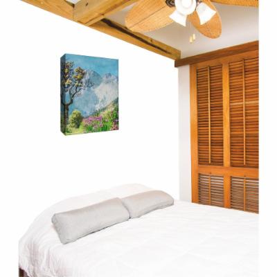 PTM Images 12 in. X 10 in.''Relaxing View IV'' by Printed Canvas Wall Art, Multicolored