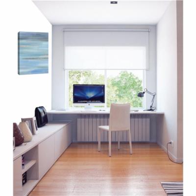 PTM Images 12.in X 10.in''Silver Rapture II'' by Printed Canvas Wall Art, Multicolored