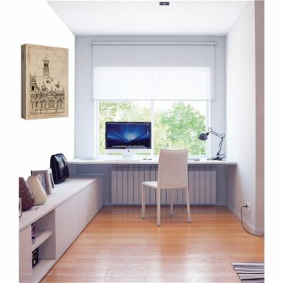 PTM Images 12 in. X 10 in.''House Dimensions II'' by Printed Canvas Wall Art, Multicolored