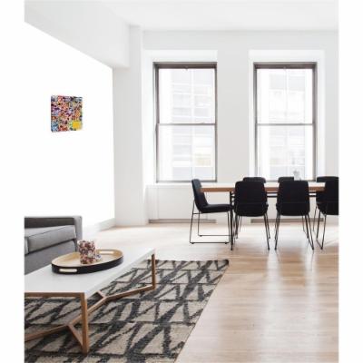 PTM Images 12 in. X 10 in. ''Outside the Square'' by Printed Canvas Wall Art, Multicolored