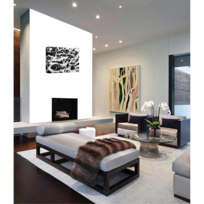PTM Images 12 in. X 10 in. ''Black and White'' by Printed Canvas Wall Art, Multicolored