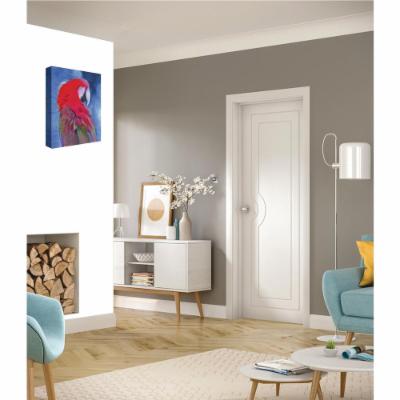 PTM Images 12 in. X 10 in.''Macaw II'' by Printed Canvas Wall Art, Multicolored