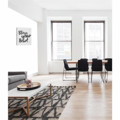 PTM Images 12 in. X 10 in. ''Bless Your Heart'' Printed Canvas Wall Art, Multicolored
