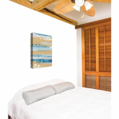 PTM Images 12 in. X 10 in.''Beach Colors '' by Printed Canvas Wall Art, Multicolored