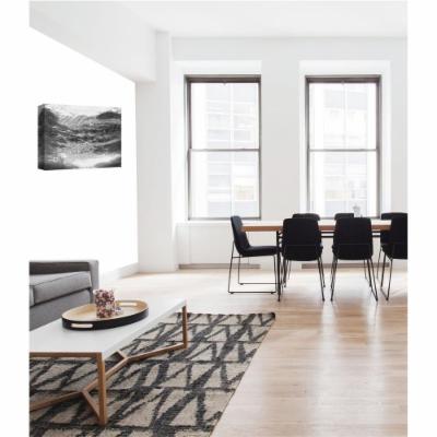 PTM Images 12 in. X 10 in. ''Gray View'' by Printed Canvas Wall Art, Multicolored