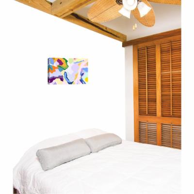 PTM Images 12.in X 10.in ''Color Mix I'' by Printed Canvas Wall Art, Multicolored