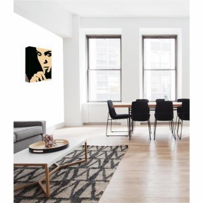 PTM Images 12 in. X 10 in. ''Deep Look'' Printed Canvas Wall Art, Multicolored