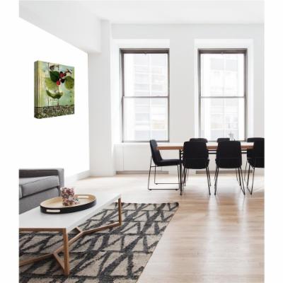 PTM Images 12 in. X 10 in. ''La Mure'' Printed Canvas Wall Art, Multicolored