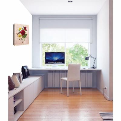 PTM Images 12 in. X 10 in.''Ensemble De Fleurs III'' by Printed Canvas Wall Art, Multicolored