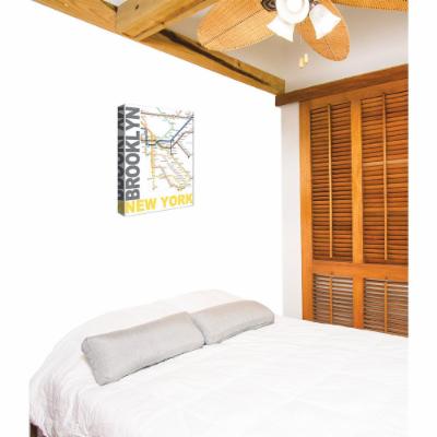 PTM Images 12 in. X 10 in. ''Brooklyn'' by Printed Canvas Wall Art, Multicolored