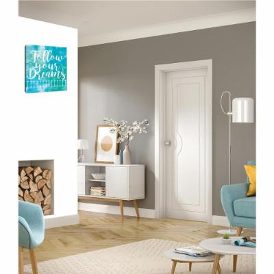 PTM Images 12 in. X 10 in. ''Follow Your Dreams'' by Printed Canvas Wall Art, Multicolored