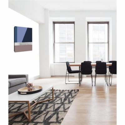 PTM Images 12 in. X 10 in. Triangle Dominace VI'' by Printed Canvas Wall Art, Multicolored