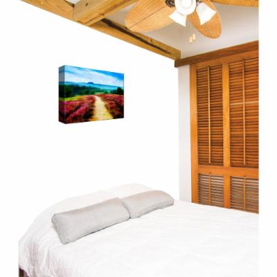 PTM Images 12 in. X 10 in.''Road to Home'' by Printed Canvas Wall Art, Multicolored