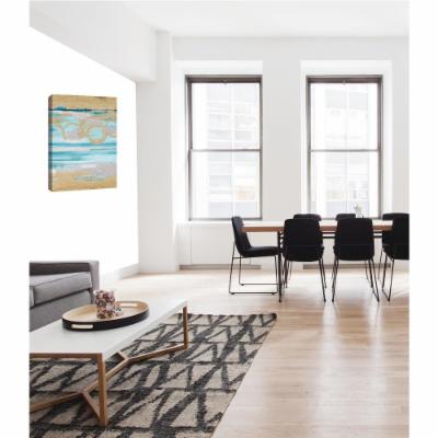 PTM Images 12 in. X 10 in. ''Sand Circles'' Printed Canvas Wall Art, Multicolored