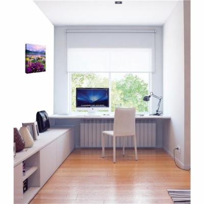PTM Images 12 in. X 10 in.''Mountain Lake Beauty '' by Printed Canvas Wall Art, Multicolored