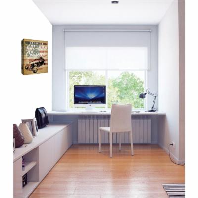 PTM Images 12 in. X 10 in.''American Hot Road'' by Printed Canvas Wall Art, Multicolored