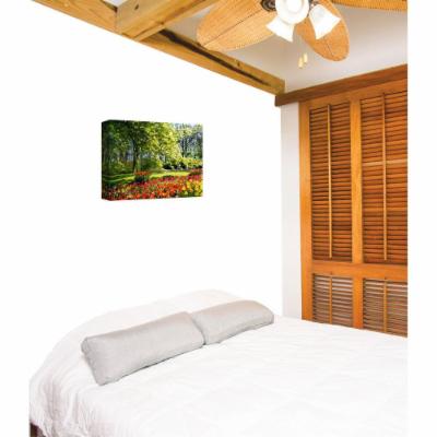 PTM Images 12 in. X 10 in. ''Natural View III'' by Printed Canvas Wall Art, Multicolored
