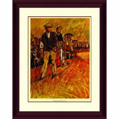 PTM Images,Ben Hogan at British Open 1953, 18.75x16, Decorative Wall Art
