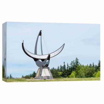 PTM Images 10 in. X 12 in. ''Satilite Sculpture '' Printed Canvas Wall Art, Multicolored
