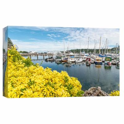 PTM Images 10 in. X 12 in. ''Bay Garden'' Printed Canvas Wall Art, Multicolored