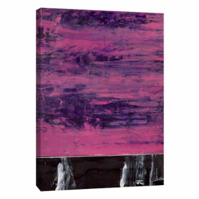 PTM Images 12 in. X 10 in. ''Squeegeescape 6'' Printed Canvas Wall Art, Multicolored