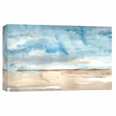 PTM Images 10 in. X 12 in. ''Landscape Watercolor 1'' Printed Canvas Wall Art, Multicolored