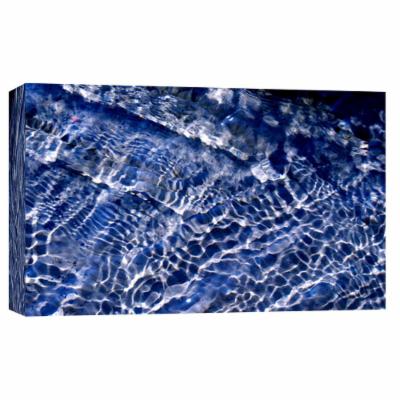 PTM Images 10 in. X 12 in. ''Water Blue'' Printed Canvas Wall Art, Multicolored