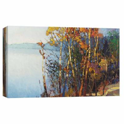 PTM Images 10 in. X 12 in. ''Road to Duo'' Printed Canvas Wall Art, Multicolored