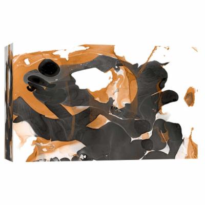 PTM Images 10 in. X 12 in. ''Nail Polish Abstract H II'' Printed Canvas Wall Art, Multicolored