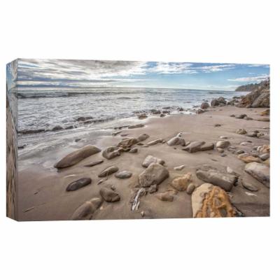 PTM Images 10 in. X 12 in. ''Thousand Steps Beach '' Printed Canvas Wall Art, Multicolored