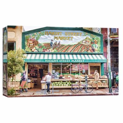 PTM Images 10 in. X 12 in. ''Haight St. Market '' Printed Canvas Wall Art, Multicolored