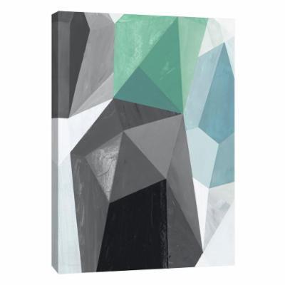 PTM Images 12 in. X 10 in. ''Glass Vase 5'' Printed Canvas Wall Art, Multicolored