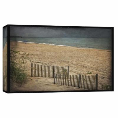 PTM Images 10 in. X 12 in. ''Beach at Dusk '' Printed Canvas Wall Art, Multicolored