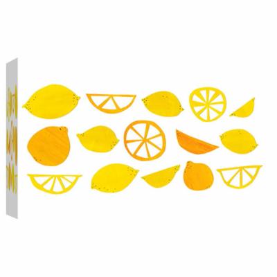 PTM Images 10 in. X 12 in. ''Lemons'' Printed Canvas Wall Art, Multicolored