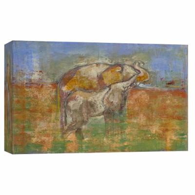 PTM Images 10 in. X 12 in. ''Dawn to Dusk II'' Printed Canvas Wall Art, Multicolored