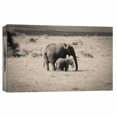 PTM Images 10 in. X 12 in. ''Big & Small'' Printed Canvas Wall Art, Multicolored