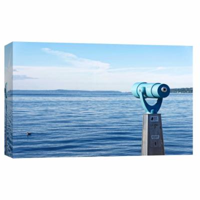 PTM Images 10 in. X 12 in. ''Blue View'' Printed Canvas Wall Art, Multicolored