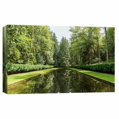 PTM Images 10 in. X 12 in. ''Water Path'' Printed Canvas Wall Art, Multicolored