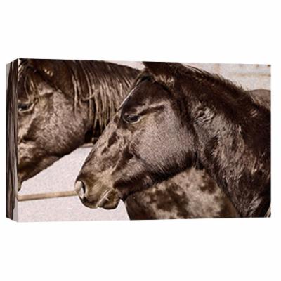 PTM Images 10 in. X 12 in. ''Horse Fort Ranch 22'' Printed Canvas Wall Art, Multicolored