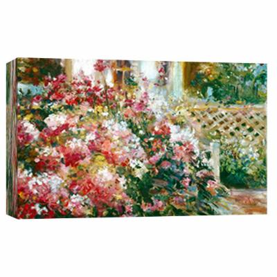 PTM Images 10 in. X 12 in. ''the Flower Garden'' Printed Canvas Wall Art, Multicolored