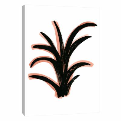 PTM Images 12 in. X 10 in. ''Coral 5'' Printed Canvas Wall Art, Multicolored