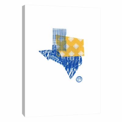 PTM Images 12 in. X 10 in. ''State of the Union 1'' Printed Canvas Wall Art, Multicolored