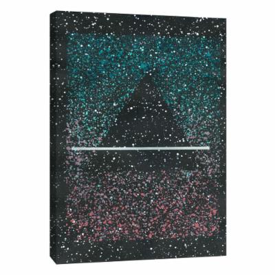 PTM Images 12 in. X 10 in. ''Stranger Shapes 1'' Printed Canvas Wall Art, Multicolored