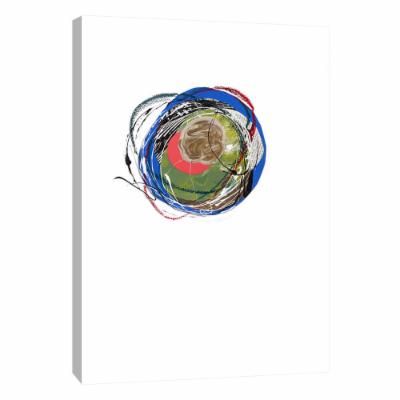 PTM Images 12 in. X 10 in. ''Cairn 13'' Printed Canvas Wall Art, Multicolored