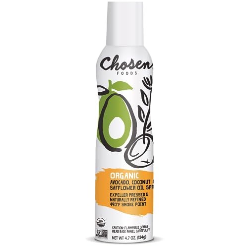 Chosen Foods 100% Pure Organic Avocado Oil Spray 4.7 Oz Canister