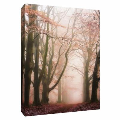 PTM Images 12 in. X 10 in. ''Pink Avenue'' Canvas Wall Art, Multicolored
