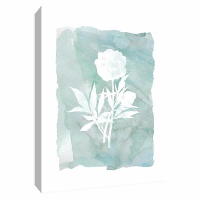 PTM Images 12 in. X 10 in. ''Silhouette Botanical I'' Canvas Wall Art, Multicolored