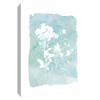 PTM Images 12 in. X 10 in. ''Silhouette Botanical IV'' Canvas Wall Art, Multicolored