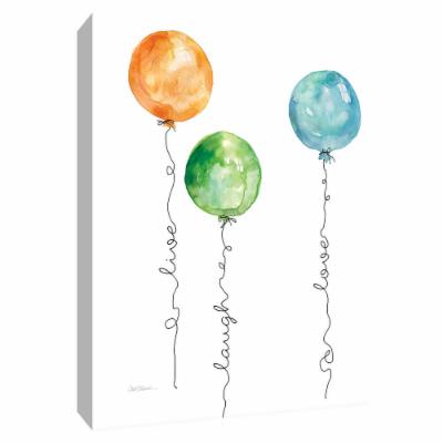 PTM Images 12 in. X 10 in. ''Ballroom Verse II'' Canvas Wall Art, Multicolored